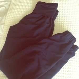 Athleta Blue relaxed fit workout pants